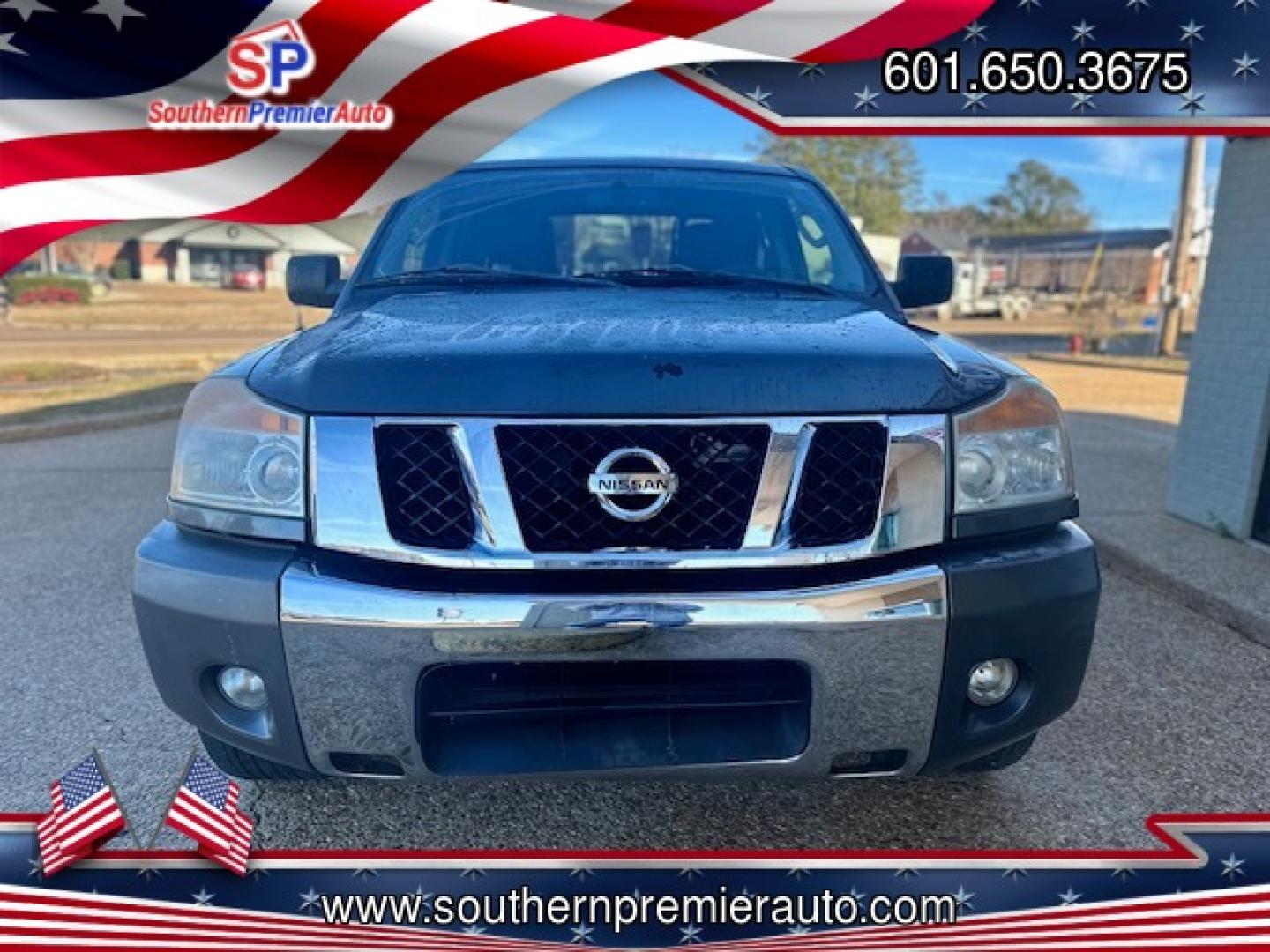 2011 GRAY NISSAN TITAN S; SL; SV (1N6BA0ED3BN) , located at 922 W. Beacon St., Philadelphia, MS, 39350, (601) 650-3675, 32.770447, -89.127151 - Photo#1